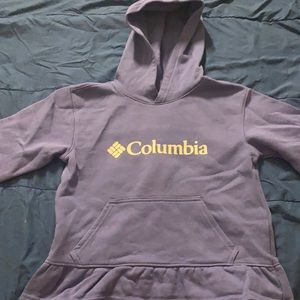 columbia purple hoodie size 7/8 (no refunds)